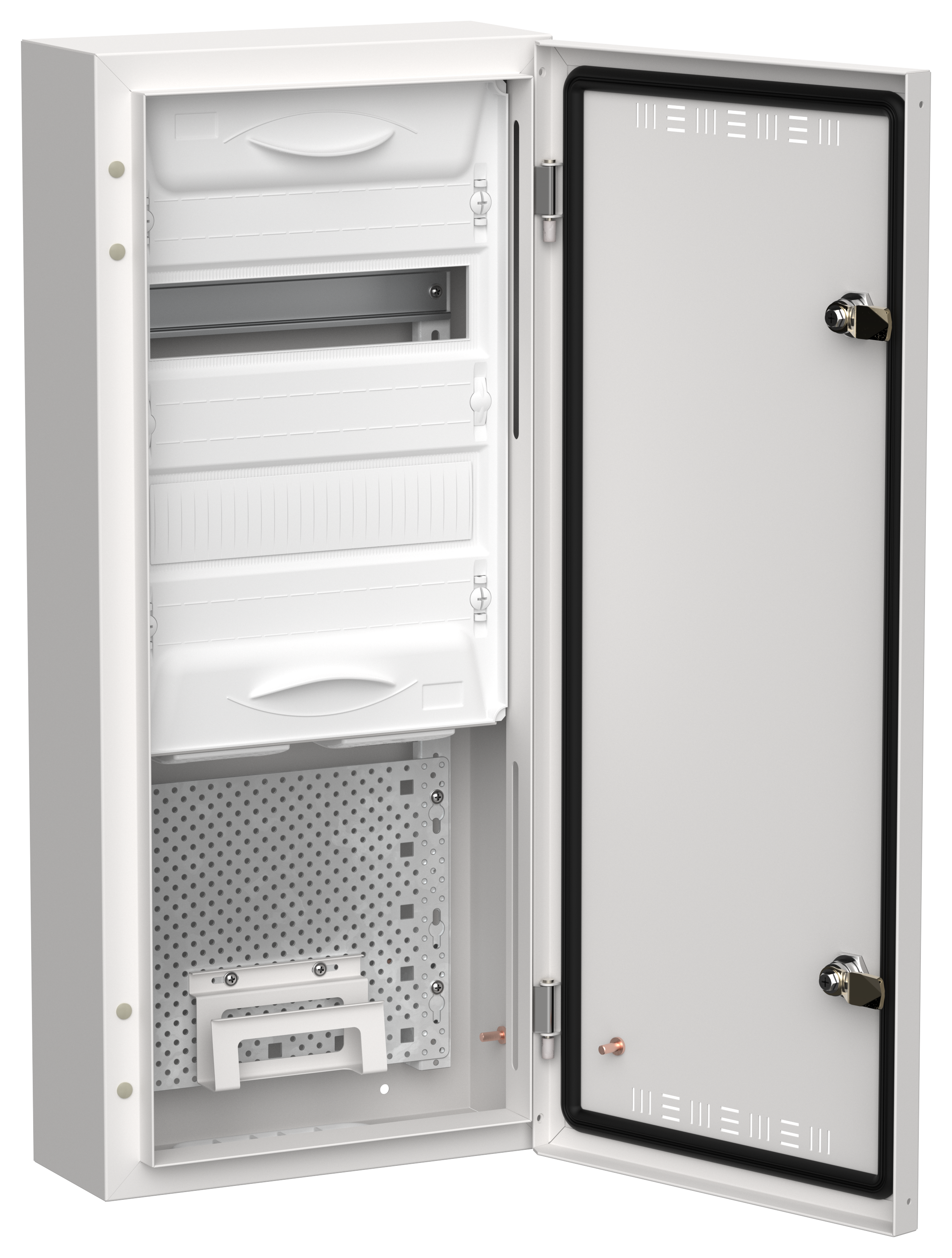 TITAN 5 Корпус комбинированный ЩРн-24 (1х48) 710х310х140мм IP30 белый IEK