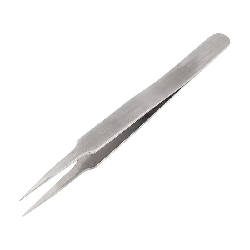 Пинцет прямой с острыми кончиками 120мм REXANT 12-0375