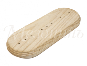 Накладка "Ретро" на оцилиндрованное бревно D220мм., 3-местная, внешний размер: 244 х 106 мм., ТМ "Ме GE71723-00