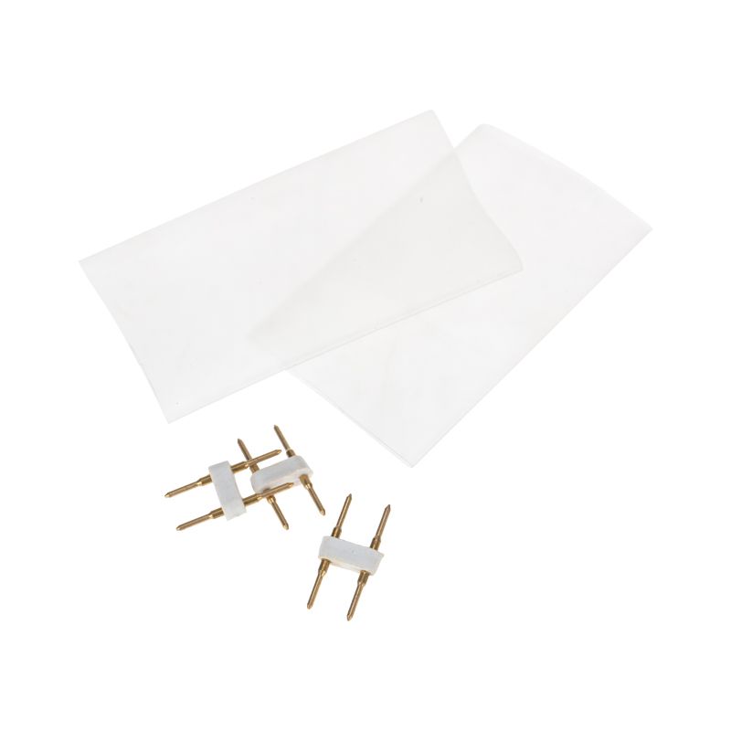 Коннектор-иглы (с термоусад. пленкой) для неона 8x16 мм, 16х16 мм 134-040