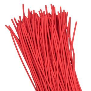 ТУТ нг 2/1 красная в отрезках по 1м EKF tut-2-r-1m