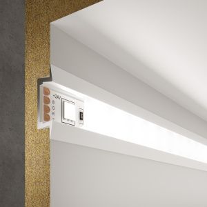 Профиль встраиваемый алюминиевый белый/белый для светодиодной ленты LL-2-ALP007 Elektrostandard a053624