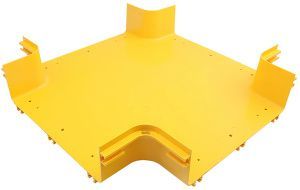 ITK Х-соединитель горизонтальный оптического лотка 360мм DS-360-31830