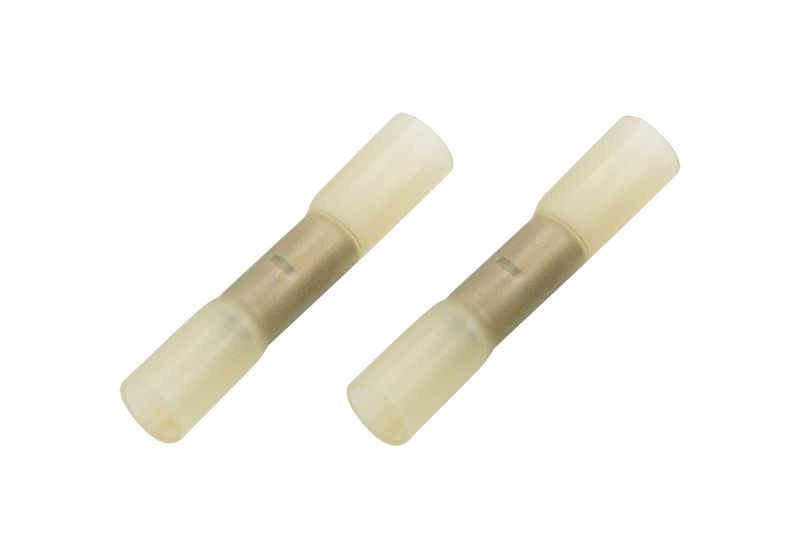 Соединительная гильза изолированная термоусаживаемая L-52 мм 4-6 мм² (ГСИ-т 6.0 / ГСИ-т 6,0-4,0) желтая REXANT 08-0733