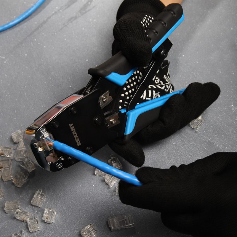 Кримпер для обжима REXANT HT-500R ТАЙВАНЬ 8P8C, 6P4C - Фото 3