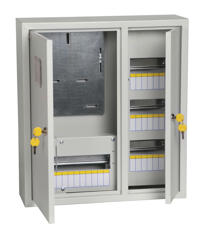 TITAN Корпус металлический ЩУРн-3/30 (540х490х165мм) IP31 IEK MKM35-N-30-1-31-ZO