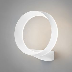 Светильник светодиодный уличный настенный Ring IP54 1710 TECHNO LED белый Elektrostandard a054931