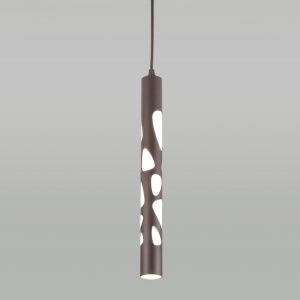 Светильник светодиодный подвесной DLR037 12W 4200K кофейный Elektrostandard Eurosvet a044558