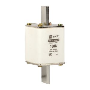 Плавкая вставка ППН-37 400/160А габарит 2 EKF fus-37/400/160