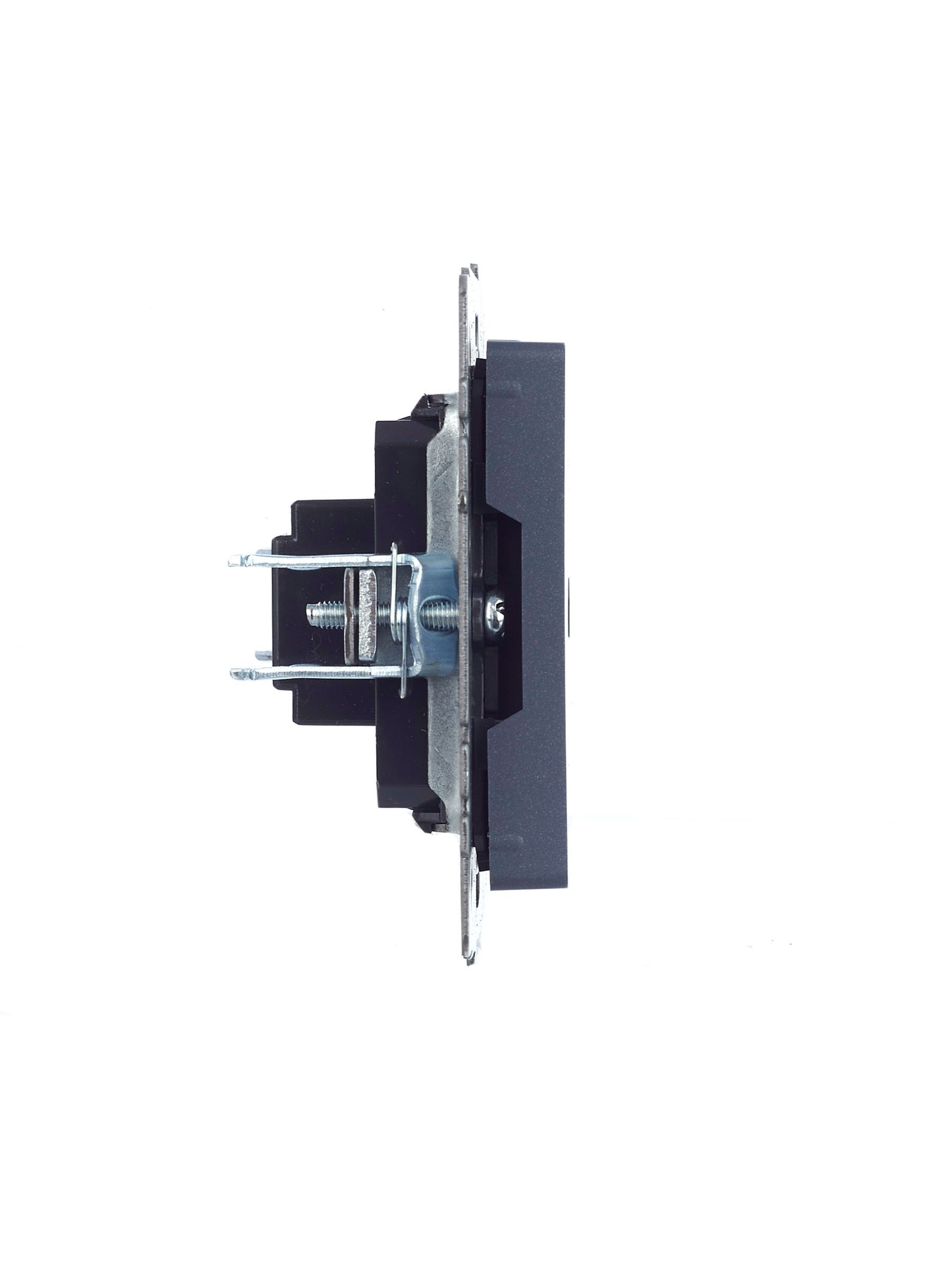 BRITE Розетка HDMI РHDMI-0-БрМ маренго IEK - Фото 4