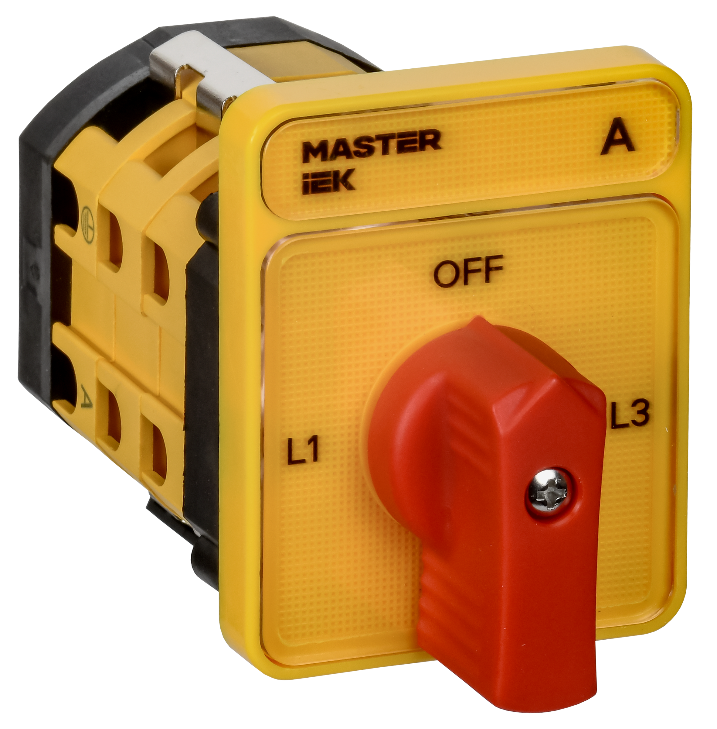 Переключатель кулачковый стандартная рукоятка 63А схема 98 IEK MI-CS10-063-098