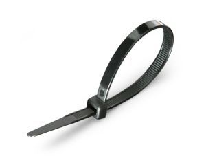 Хомут-стяжка нейлоновая КСС 5х200 мм, черная (уп. 100 шт.) (115 уп/кор) DEKRON U5200B