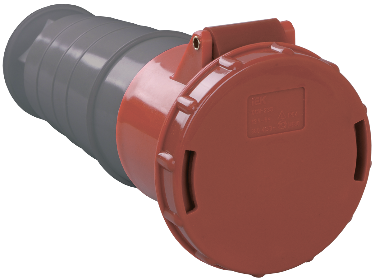 Розетка переносная ССИ-235 3Р+РЕ+N 63А 380-415В IP54 IEK