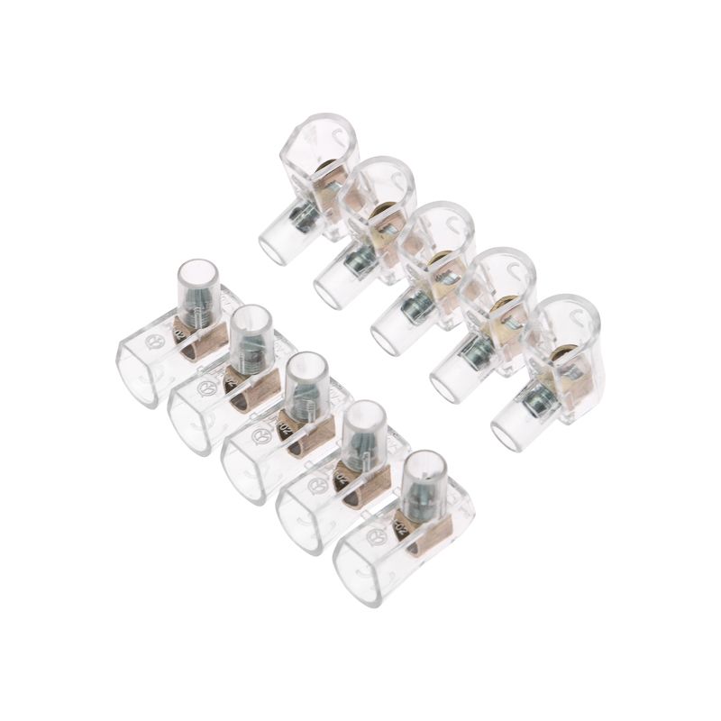 Концевой зажим винтовой изолированный КЗВИ 4 мм²  (5х1) (20 шт./уп.) REXANT 07-5702