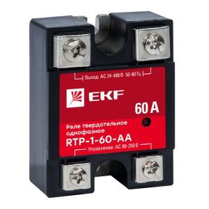 Реле твердотельное однофазное RTP-60-AA EKF rtp-1-60-aa