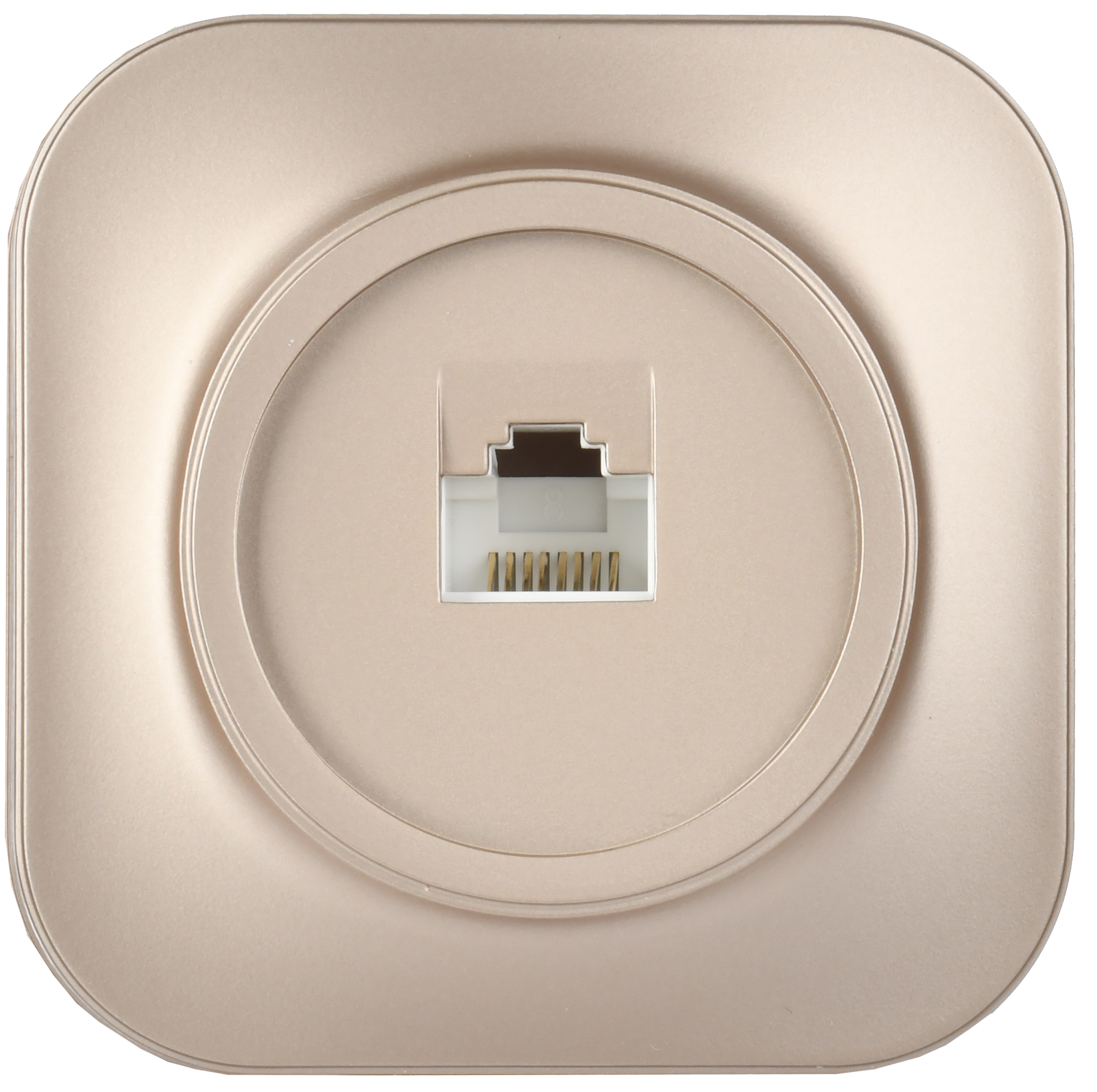 GLORY Розетка для открытой установки компьютерная RJ45 кат.5E РК10-ХШм шампань матовый IEK - Фото 3