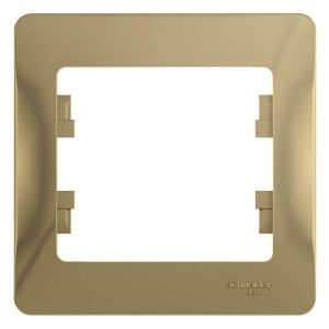 Рамка 1-м Glossa титан SE GSL000401 1063766