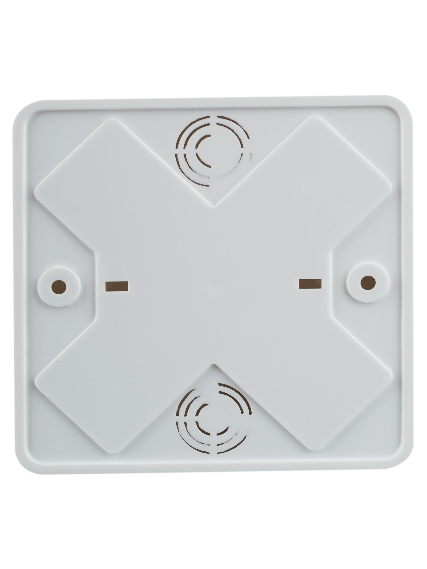 Коробка распаячная КМ41222 для открытой проводки безгалогенная (HF) 100х100х44мм белая (6 клемм 6мм2) IEK - Фото 5