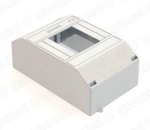 Бокс пластиковый КМПн 2-4 мод. БЕЛЫЙ (35шт) GE44102-01