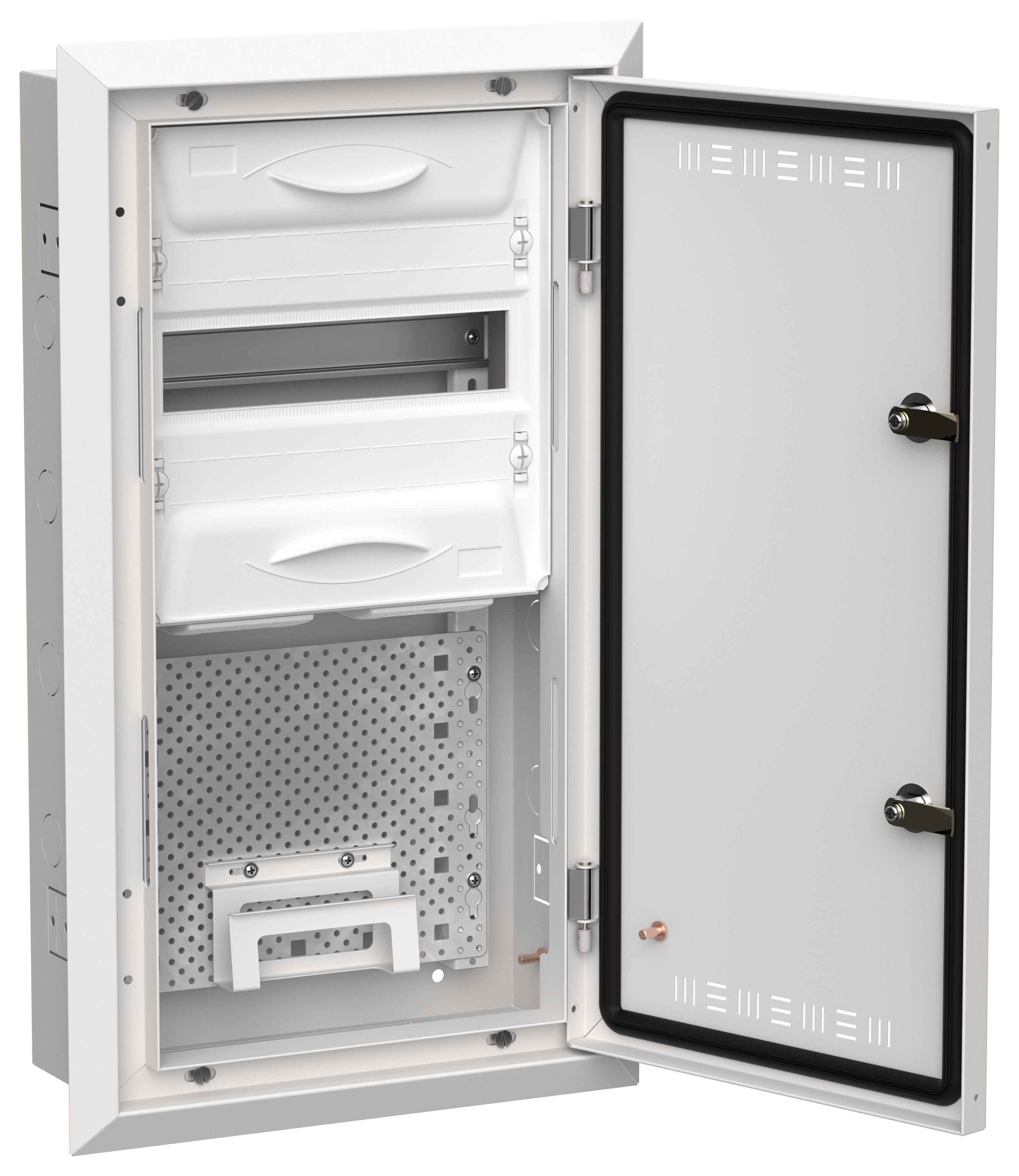 TITAN 5 Корпус комбинированный ЩРв-12 (1х36) 630х365х130мм IP30 белый IEK TI5-51-V-1X036-30