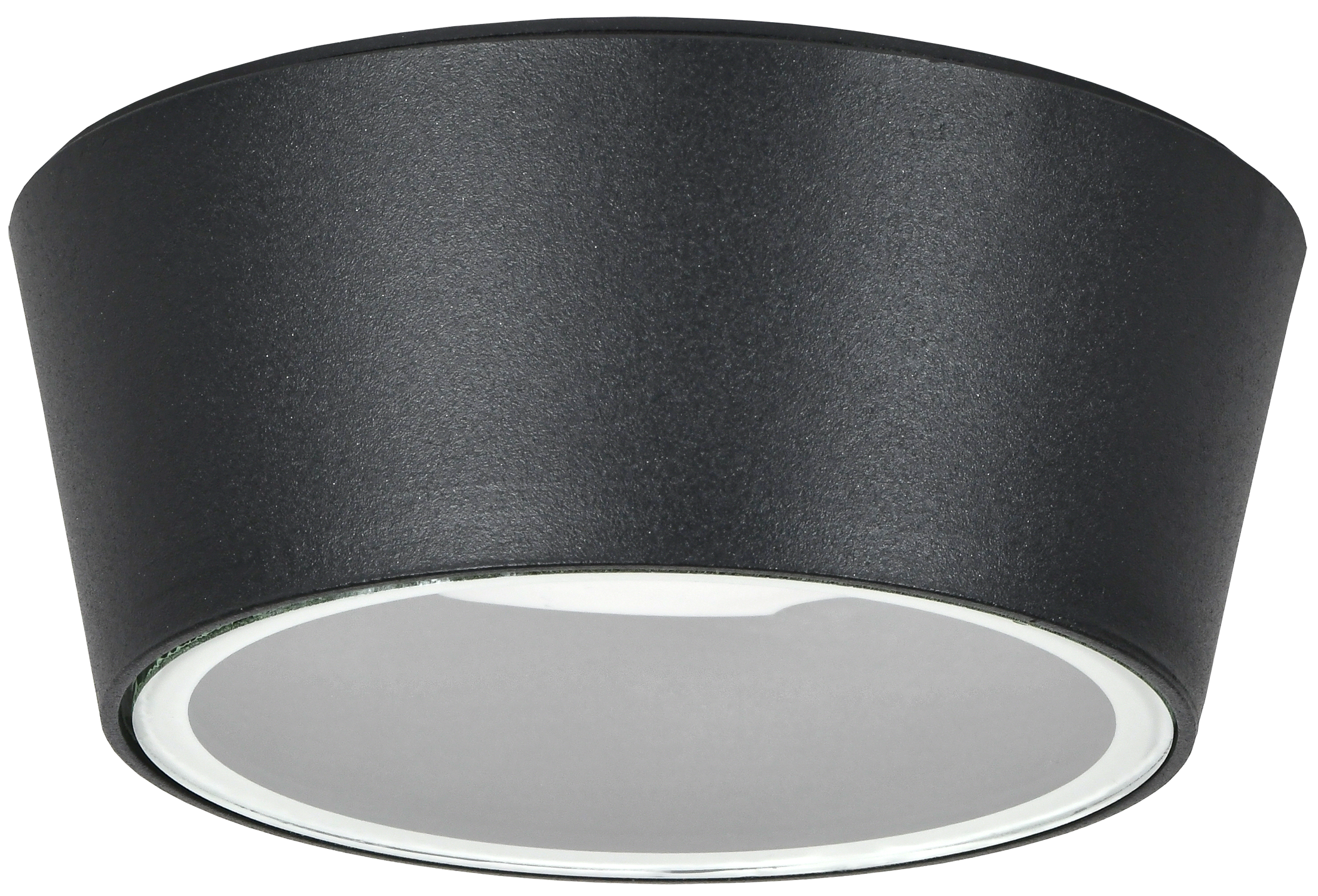 LIGHTING Светильник уличный 5104 потолочный под лампу GX53 IP65 черный IEK LT-UPU0-5104-GX53-1-K02