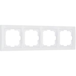 Рамка на 4 поста Snabb basic (белый) Werkel W0042001