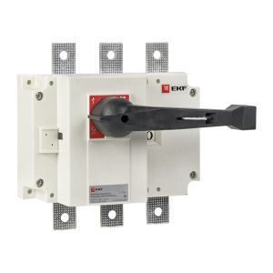 Рубильник-выключатель 400A 3P c рукояткой управления для прямой установки PowerSwitch EKF psds-400-3