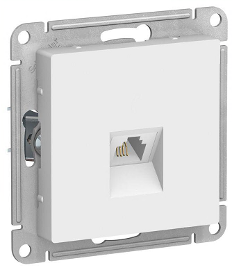 Розетка телефонная AtlasDesign RJ11 механизм лотос SE ATN001381 1739944