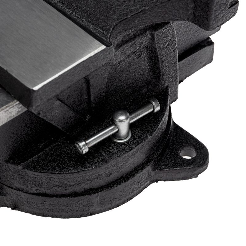 Тиски слесарные 150мм, поворотные, с наковальней KRANZ - Фото 5