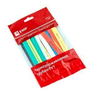 ТУТ нг 16/8 набор:7 цветов по 3шт. 100мм. EKF tut-n-16