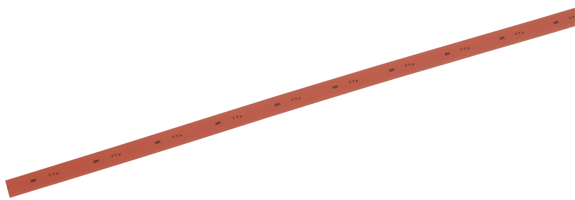Трубка термоусадочная ТТУ нг-LS 60/30 красная (1м) IEK