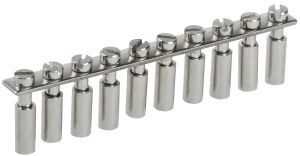 Перемычка центральная для КВИ-4мм2 10PIN IEK YZN30Q-004-10P