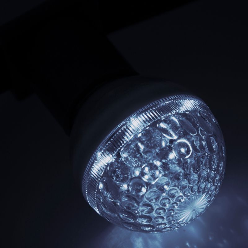 Лампа-строб светодиодная, диаметр 50, E27, 18 LED, 2,5Вт, БЕЛЫЙ, 230В NEON-NIGHT - Фото 4