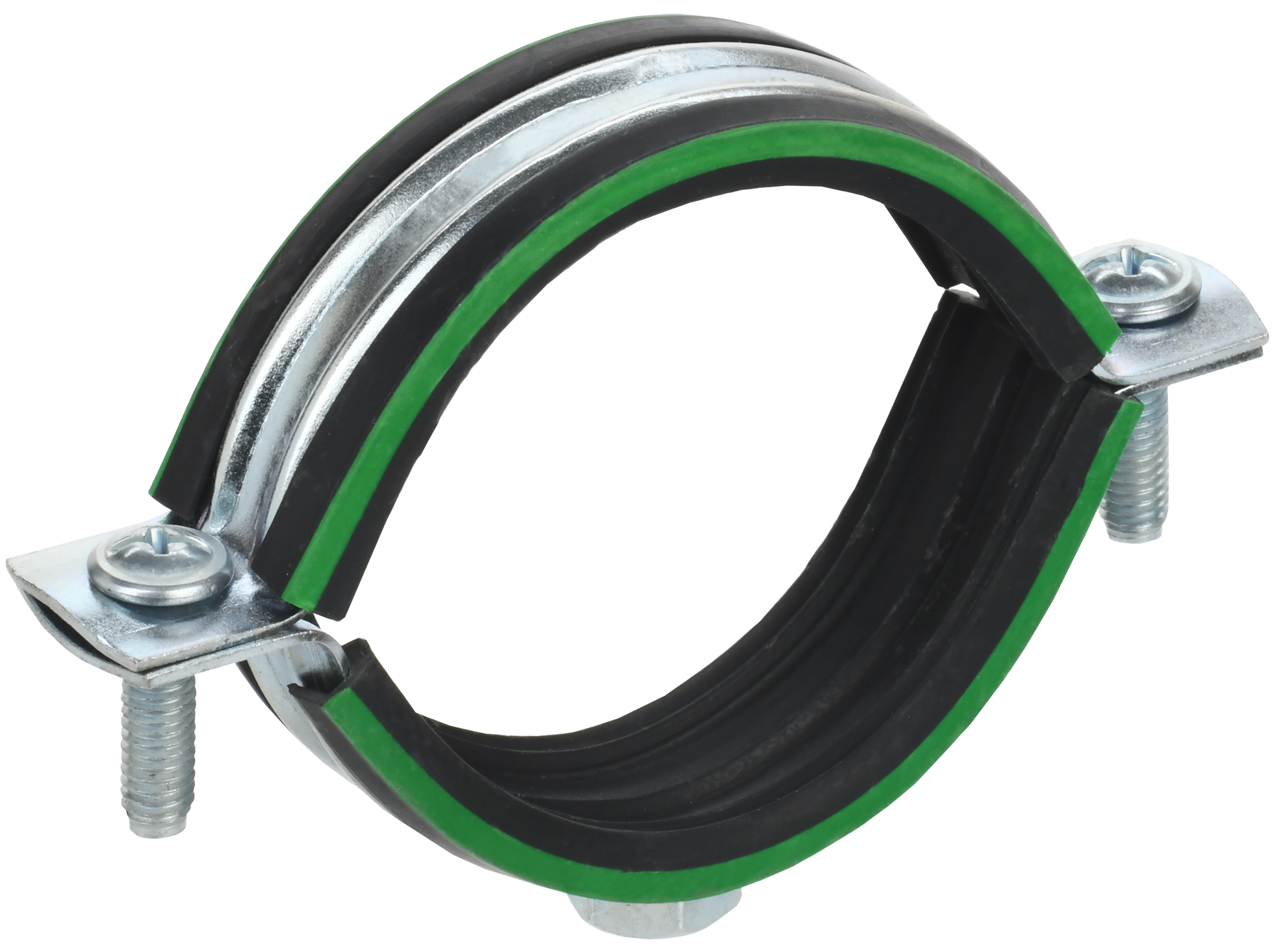 ELASTA Скоба металлическая двухкомпонентная с резиновым уплотнителем d=39-46мм IEK ET-MP40D-SK-039-02-070