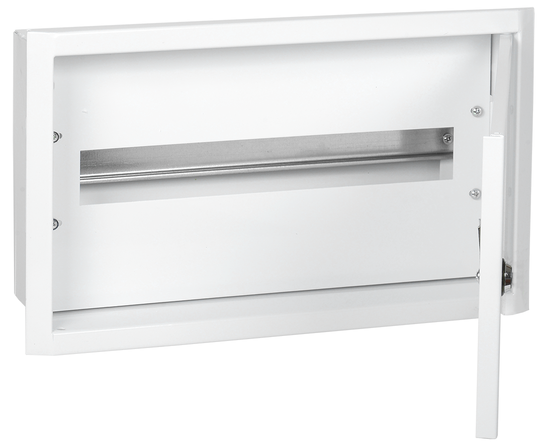 TITAN 3 Корпус металлический ЩРв-18 (265х440х120мм) IP31 белый IEK MKM14-V-18-31-TW