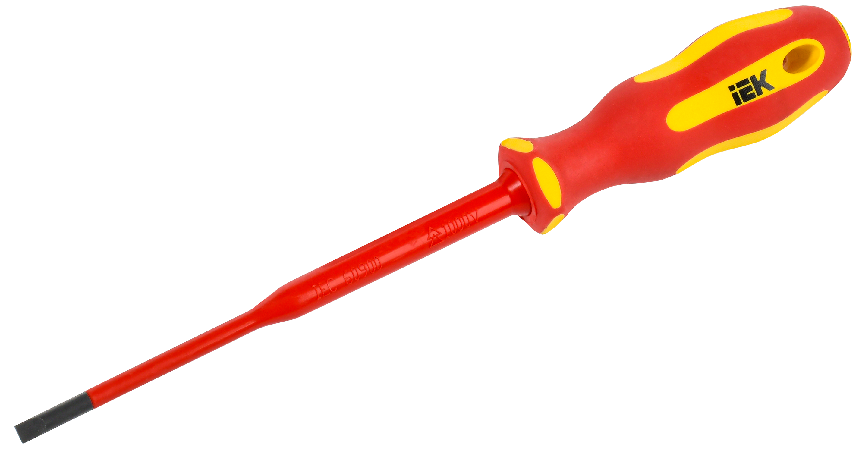 ARMA2L 5 Отвертка диэлектрическая SL3,5х100 Т2 IEK A2L5-SC30-T2-SL-35-100