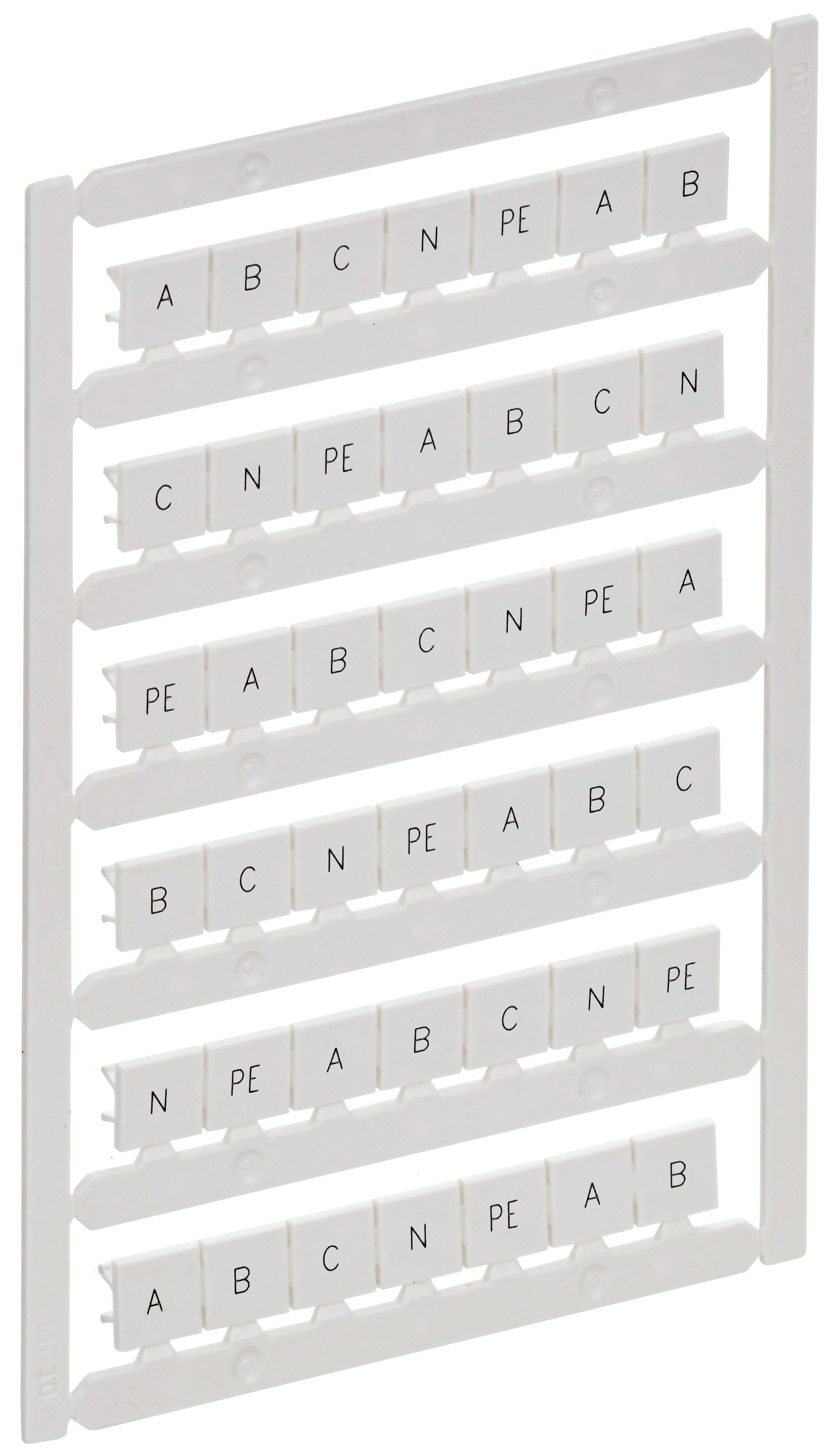 ARMAFIX Маркер для CTS 10мм2 "A; B; C; N; PE" IEK AF-CT10D-M-010-21