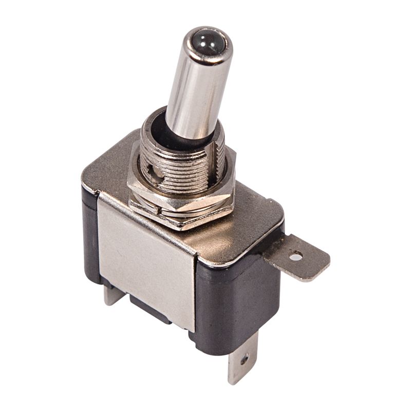 Тумблер 12V 20А (3c) ON-OFF однополюсный с синей LED подсветкой (ASW-07D) REXANT 36-4331