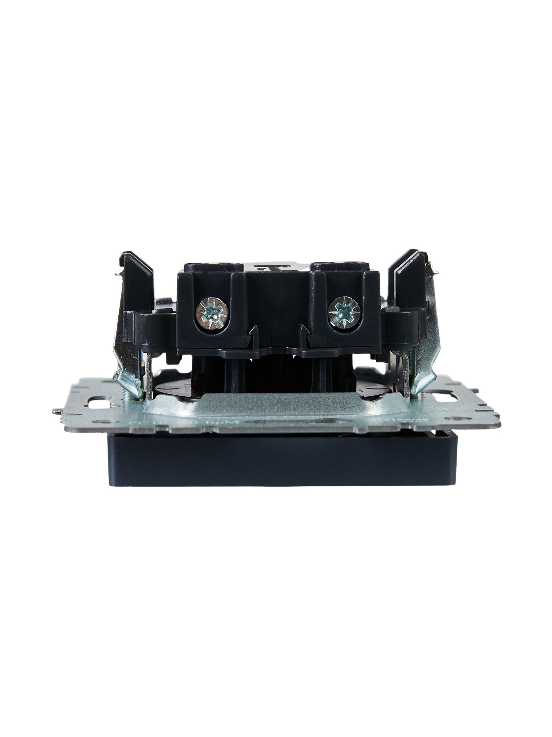 BRITE Розетка 1-местная без заземления без защитных шторок 10А РС10-1-0-БрМ маренго IEK - Фото 3