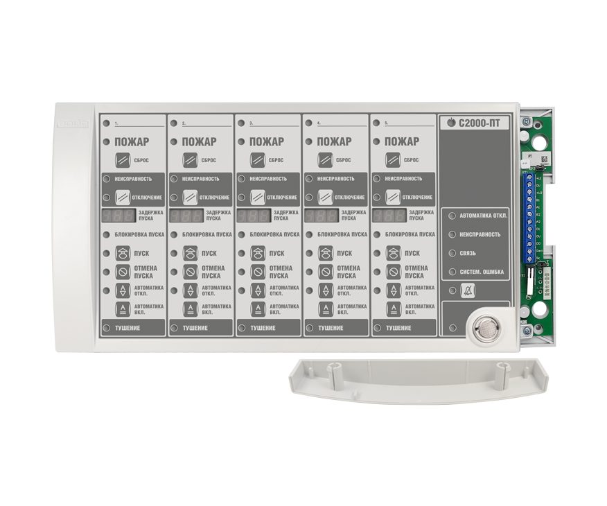 Блок индикации  и управления С2000-ПТ 2RS485 ORI7737