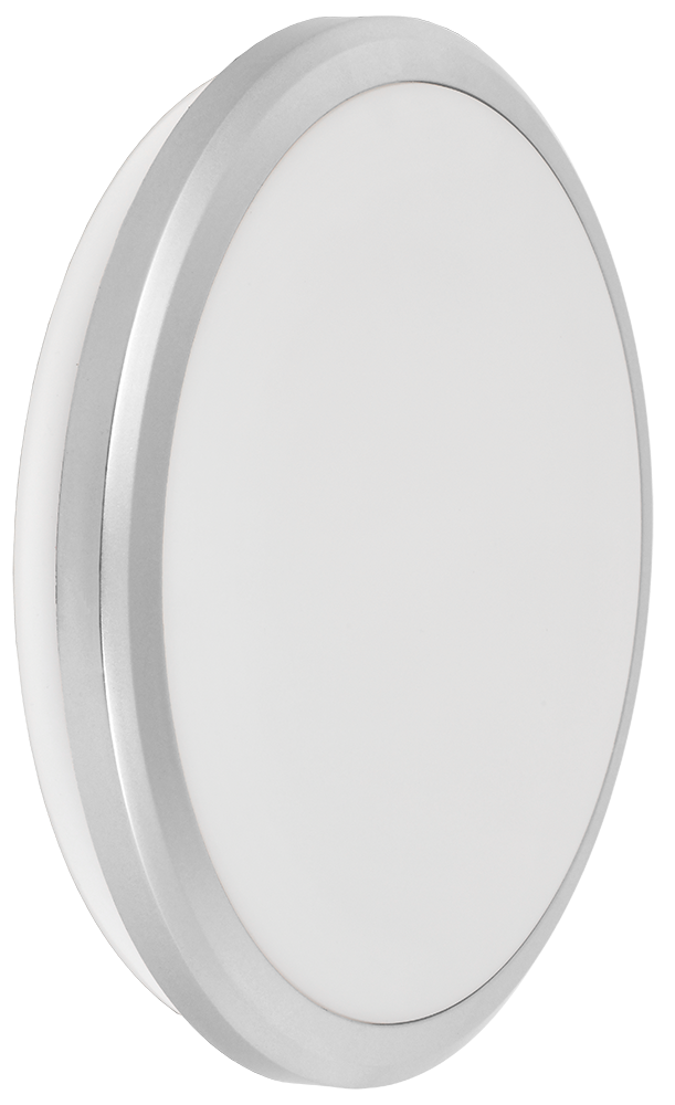 Светильник светодиодный ДПБ 3105 24Вт IP54 4000K круг серебро IEK LDPB0-3105-24-4000-K01