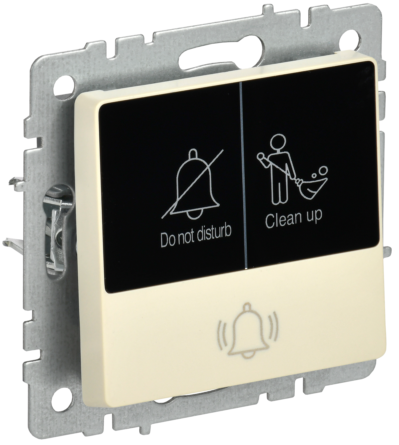 BRITE Кнопка звонка с индикацией для отелей 10А ВС10-1-9-БрКр бежевый IEK BR-V14-2-10-K10