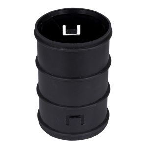 Муфта быстросъемная для двуст. труб d63 мм черная EKF-Plast CQR63