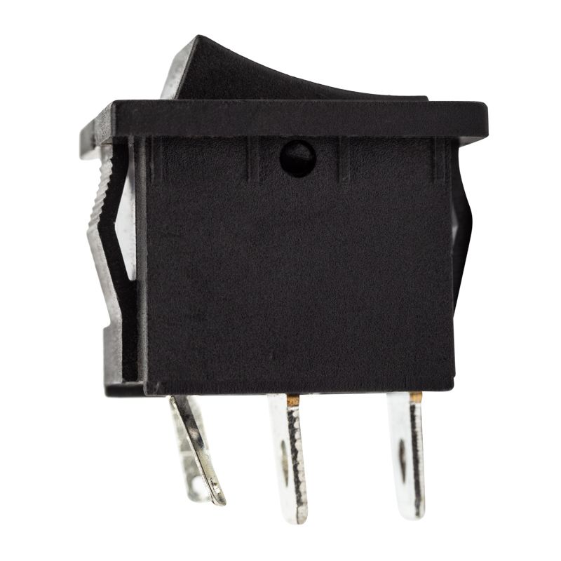 Выключатель клавишный 12V 15А (4с) ON-OFF черный с подсветкой Mini (RWB-206-1, SC-768) REXANT - Фото 4