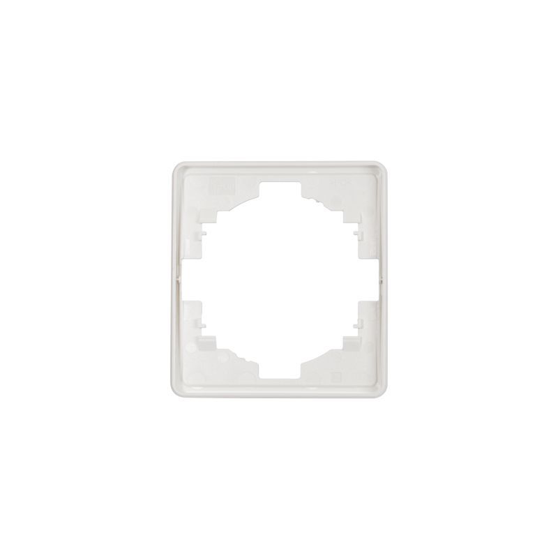 Рамка ROUND 1-постовая перламутр KRANZ KR-78-0751-1