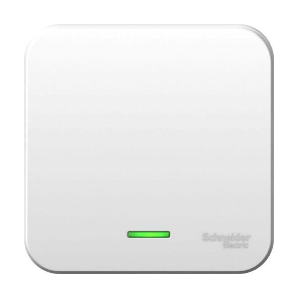 Выключатель 1-кл. ОП Blanca 6А IP20 (сх. 1) 250В с подсветкой бел. SE BLNVA061101