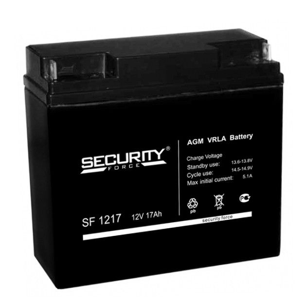 Аккумулятор 17 А*ч  15лет ORI7719