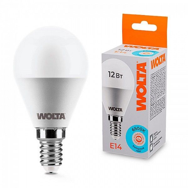 Светодиодная лампа WOLTA 25SC12E14 12Вт 4000K Е14 25SC12E14