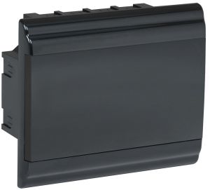 PRIME Корпус пластиковый ЩРВ-П-9 модулей встраиваемый черный IP41 IEK MKP13-V-01-09-41-K02