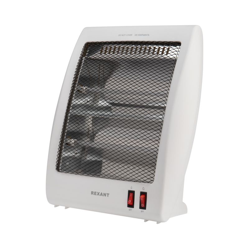 Обогреватель электрический инфракрасный настольный 0,8кВт с кварцевыми трубками REXANT 60-0058